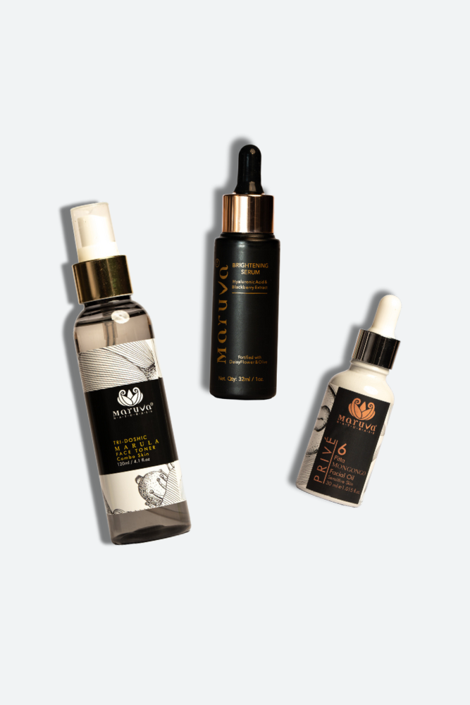 The Triple A - Pitta All-natural Anti-ageing Action Bundle for Sensitive/Combination Skin