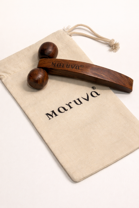 Face Massage Roller (Wood)